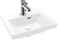 Villeroy & Boch Subway 3.0 Handwaschbecken, 450 x 370 x 145 mm, Wei&szlig; Alpin, mit