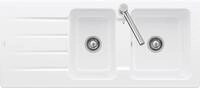Villeroy & Boch Einbausp&uuml;le Architectura 80 1160x510mm Exc-Garn. aus Keramik Almond