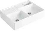 Villeroy & Boch Sp&uuml;lstein 895x630mm Ablgarn. Sp&uuml;lbecken m.tig aus Keramik...