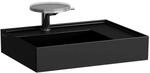 LAUFEN Waschtisch Kartell &middot; LAUFEN 460x600x150, 2 Hahnloch, ohne &Uuml;berlauf, Ablage