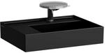 LAUFEN Waschtisch Kartell &middot; LAUFEN 460x600x150, 2 Hahnloch, ohne &Uuml;berlauf, Ablage