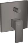 Hansgrohe Wannenmischer Unterputz Metropol F-Set Brushed Black m.Sicherungskombi.,