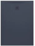LAUFEN Duschwanne Pro aus Marbond 1100x800x33 Ablauf kurze Seite Anthrazit,