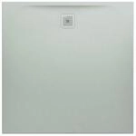 LAUFEN Duschwanne Pro aus Marbond 1200x1200x33 Ablauf seitlich Hellgrau,