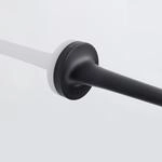 Duravit Starck T Handtuchhalter Schwarz Matt 50x465x80 mm - 0099414600 0099414600