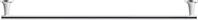 Duravit Starck T Handtuchhalter Chrom 810x73x50 mm - 0099431000 0099431000