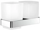 emco loft Glashalter/Seifenspender Glasteile satiniert, chrom, 053100101 053100101