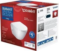 Duravit D-Neo WC-Set wandh&auml;ngend 370x480x400 mm - 45870900A1 45870900A1