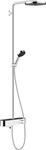 Hansgrohe Showerpipe Pulsify 260 1jet EcoSmart mit Wannenthermostat Aufputz chrom,