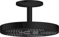 Hansgrohe Kopfbrause Axor One 280 1jet Deckenmontage mattschwarz, 48493670 48493670