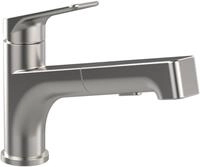 Villeroy & Boch K&uuml;chenarmatur Junis Shower 225x650mm aus Edelstahl Edelstahl massiv,