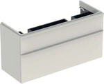 Geberit Smyle Square Unterschrank f&uuml;r Dopppelwaschtisch m. 2 Schubladen,