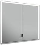 Keuco Spiegelschrank Royal Lumos, ohne Ablagefl&auml;che, Einbau, 800x735x165mm,