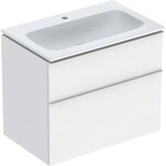 Geberit iCon Set M&ouml;bel-Waschtisch mit Unterschrank, 2 Schubladen 502336013