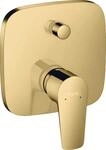 Hansgrohe Wannenmischer Unterputz Talis E Fertigset Polished Gold-Optik, 71745990