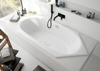 Hoesch Badewanne iSensi Sechseck 2050x1050 weiss 3861.010