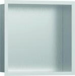 Hansgrohe XtraStoris Individual Wandnische mit Designrahmen 300x300x100mm BST/MW,