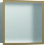 Hansgrohe XtraStoris Individual Wandnische mit Designrahmen 300x300x100mm BST/BBR,