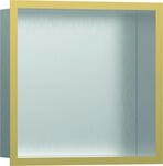 Hansgrohe XtraStoris Individual Wandnische mit Designrahmen 300x300x100mm BST/PGO,