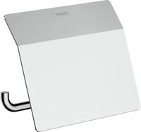 Hansgrohe Papierrollenhalter mit Deckel AddStoris chrom, 41753000 41753000