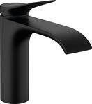 Hansgrohe Waschtischmischer 110 Vivenis m.Zugstangen-Ablaufgarnitur mattschwarz,