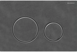 Geberit Bet&auml;tigungsplatte Sigma21, f&uuml;r 2-Mengen-Sp&uuml;lung schwarzchrom, Mustang