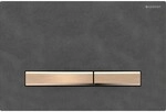 Geberit Bet&auml;tigungsplatte Sigma50, f&uuml;r 2-Mengen-Sp&uuml;lung rotgold, Mustang Schiefer,
