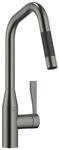 Dornbracht Einhebelmischer Pull-down mit Brausefunktion SYNC 33875895 Dark Platinum