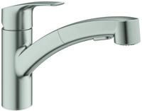 GROHE K&uuml;chenarmatur Eurosmart 30305_1 fl. Ausl. azb. Dual-Sp&uuml;lbr. supersteel,