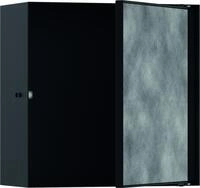 Hansgrohe XtraStoris Rock Wandnische mit befliesb.T&uuml;r 300 x 300 x 140 mm MSW,