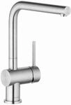 Kludi L STEEL Sp&uuml;ltisch-Einhandmischer Edelstahl geb&uuml;rstet, 45803F877 45803F877