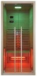Neuesbad Infrarotkabine 90 x 100 x 195 cm, Hemlock, 1 Person NB1F200901