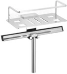 Avenarius Schwammkorb 200x138x127 mm, f&uuml;r Wandmontage mit Wischer,Serie K&ouml;rbe