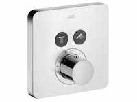 Hansgrohe Thermostat Unterputz Axor ShowerSelect Fertigset 2 Verbraucher chrom,