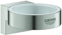 GROHE Halter Selection 41027 f&uuml;r Glas/Seifenspender supersteel, 41027DC0 41027DC0