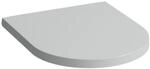 LAUFEN WC-Sitz Kartell m.Absenkautomatik abnehmbar grau matt, H8913337590001