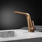 Steinberg Waschtisch-Einhebelmischer, ohne Ablaufgarnitur, rose gold, 260.1010RG