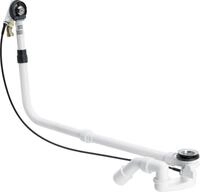 Viega Ab-und &Uuml;berlauf Multiplex Trio, 6161.72 in 1070mmxDN40/50 verchromt 727987
