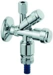 GROHE WAS-Kombieckventil 41082 Design-Gr. DN15 m.RV u. RB chrom 41082000