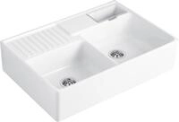 Villeroy & Boch Sp&uuml;lstein 895x630mm Ablgarn. Sp&uuml;lbecken m.tig Keram. Almond cplus,