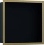 Hansgrohe XtraStoris Individual Wandnische mit Designrahmen 300x300x100mm MSW/BBR,