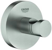 GROHE Bademantelhaken Essentials 40364 Metall supersteel, 40364DC1 40364DC1