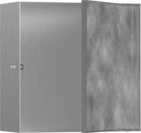 Hansgrohe XtraStoris Rock Wandnische mit befliesb.T&uuml;r 300 x 300 x 140 mm BST,
