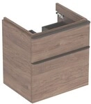 Geberit Smyle Square Unterschrank f&uuml;r Waschtisch, m. 2 Schubladen 58,4x61,7x47cm,
