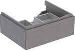 Geberit Xeno2 Unterschrank f. Waschtisch, 1 Schublade 58x22x46,2cm, sculturagrau,
