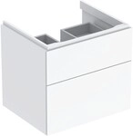 Geberit Xeno2 Unterschrank f. Waschtisch, 2 Schubladen 58x53x46,2cm, wei&szlig;, 500506011