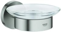 GROHE Seifenschale mit Halter Essentials 40444 supersteel, 40444DC1 40444DC1