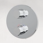 Steinberg Serie 100 Unterputzthermostat mit 2-Wege Umsteller, 100.41333 10041333