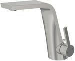 Steinberg Waschtischarmatur, mit Ablaufgarnitur, brushed nickel, 260 1000 BN,