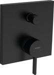 Hansgrohe Wannenmischer Unterputz Finoris Fertigset mattschwarz, 76415670 76415670